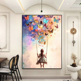 Toile - Free Butterfly